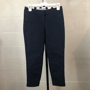 Boden Richmond Capri Pants Size 4P Navy Blue #i26